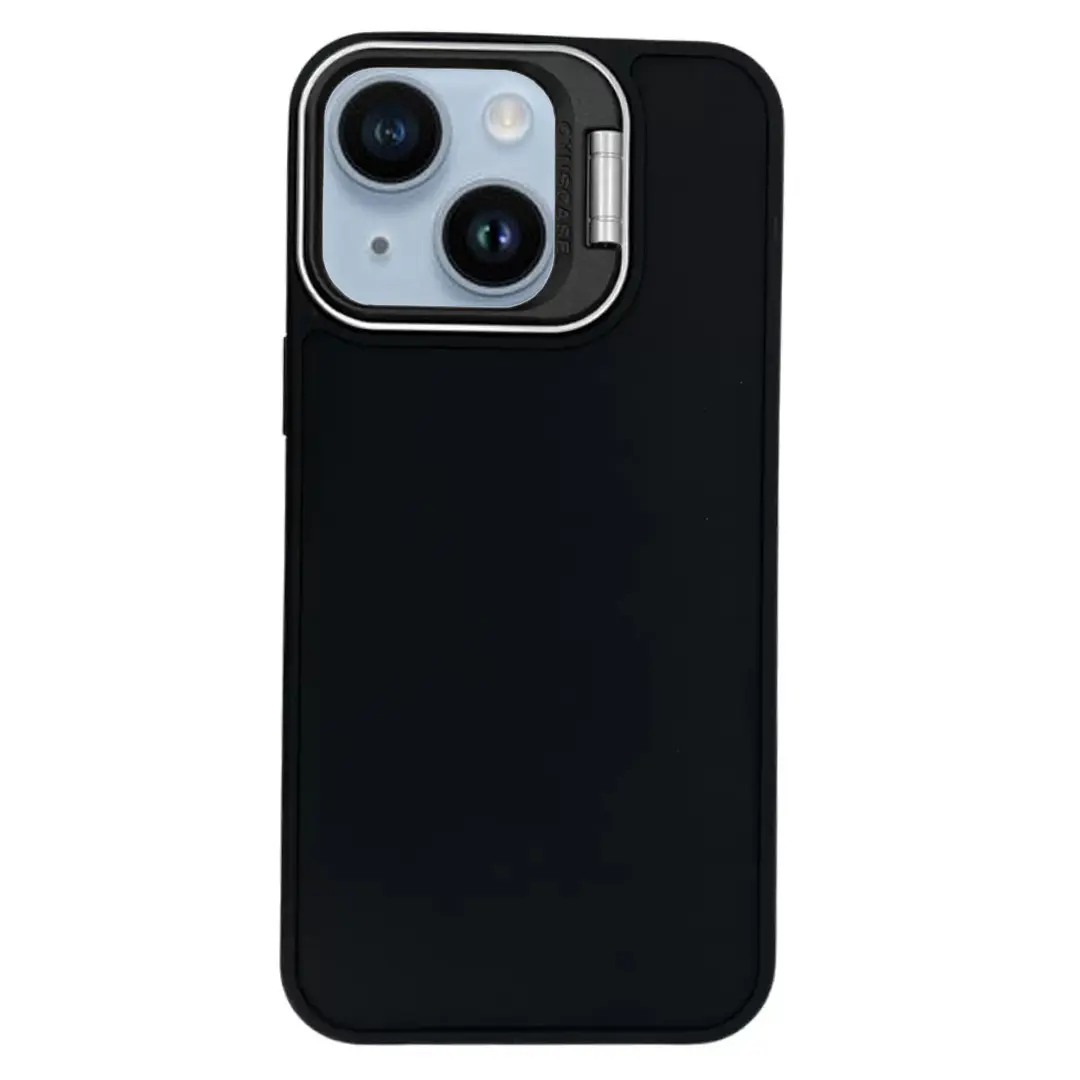 iPhone 15 Plus/iPhone 14 Plus Camera Stand Eco Case Black